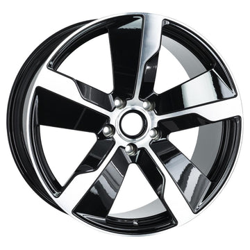 EMR-115-04 11.5Jx21" -5x130 ET65 71.56 CLEAR POWDER GLOSS BLACK Jant (4 Adet)